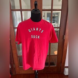 Giants Suck T Shirt Champion XL